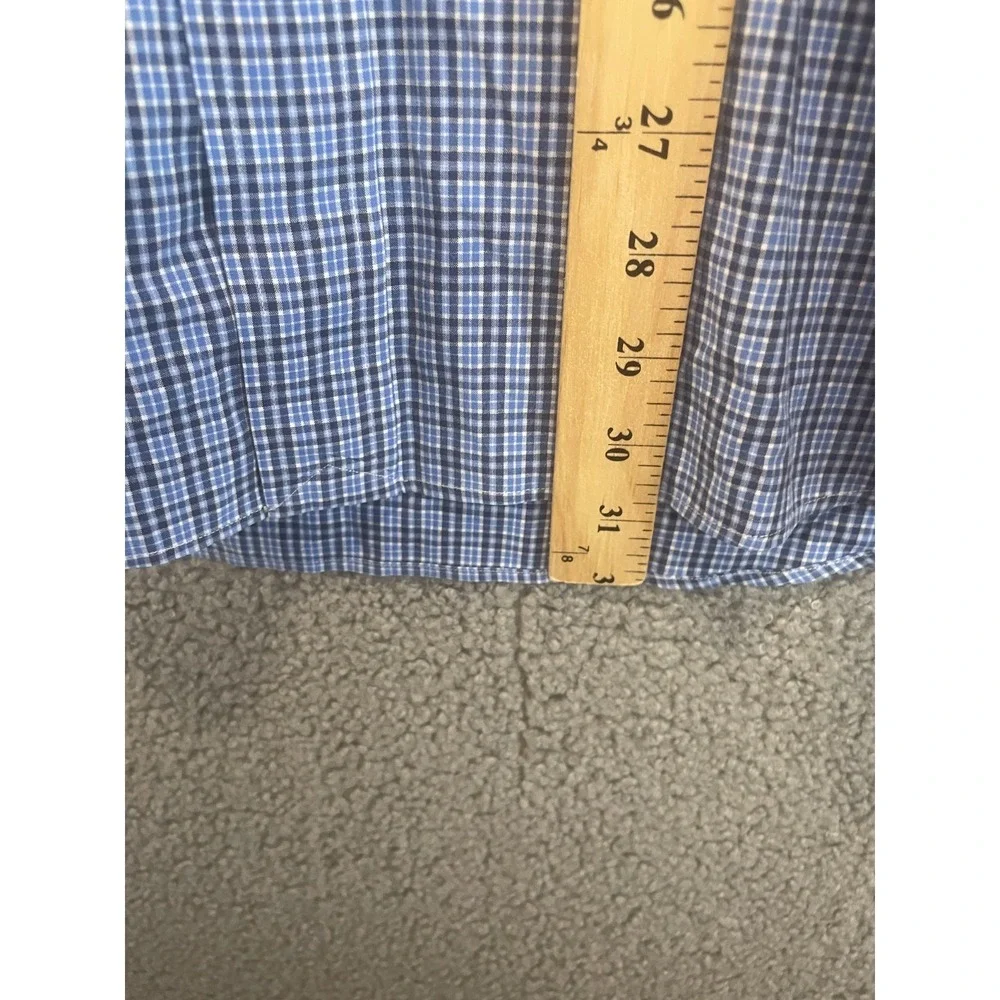 Polo Ralph Lauren Men's Classic Fit  Button Down Dress Shirt Size XL Blue